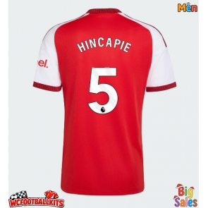 Arsenal Piero Hincapie #5 Replica Home Stadium Shirt 2026-27 Short Sleeve